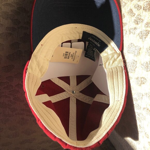 NEW Y2K 90's abercrombie Logo Boys Cap - Picture 10 of 11